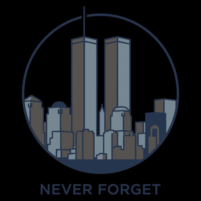Never Forget Skyline Erinnerung