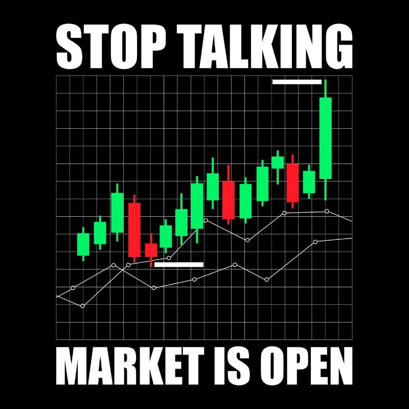 Stop talking Aktienmarkt Börse Trader