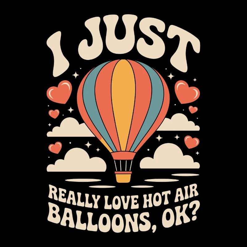 Ballonliebe am Himmel