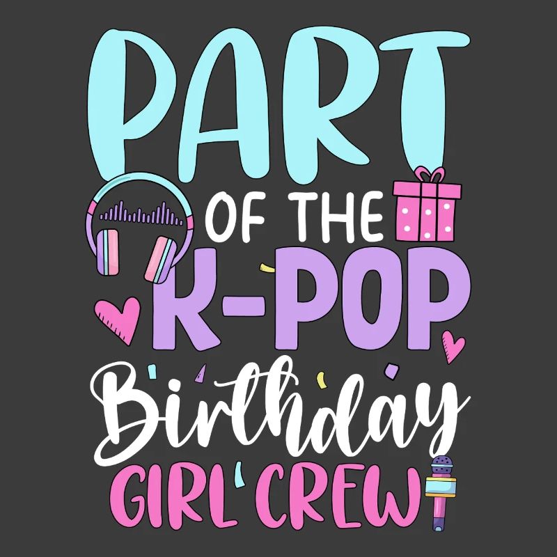 Membre de l’équipe des filles d’anniversaire de K Pop