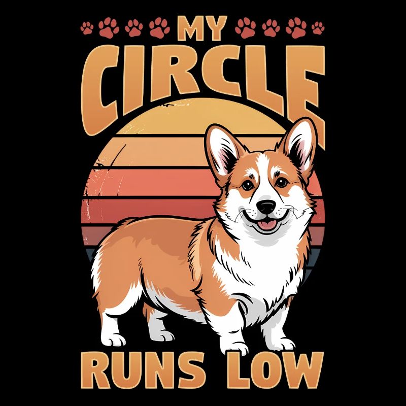 Funny Dog Breed Corgi