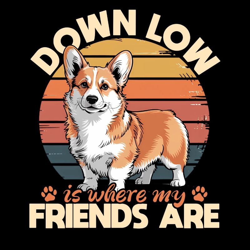 Funny Dog Breed Corgi