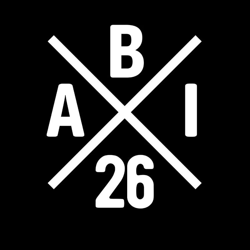 ABI 26 - Abitur - Cadeau - Design de contraste