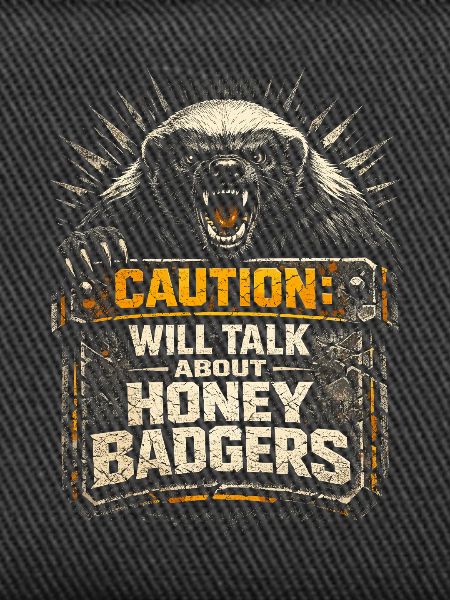 Honigdachs Honey Badger Tier