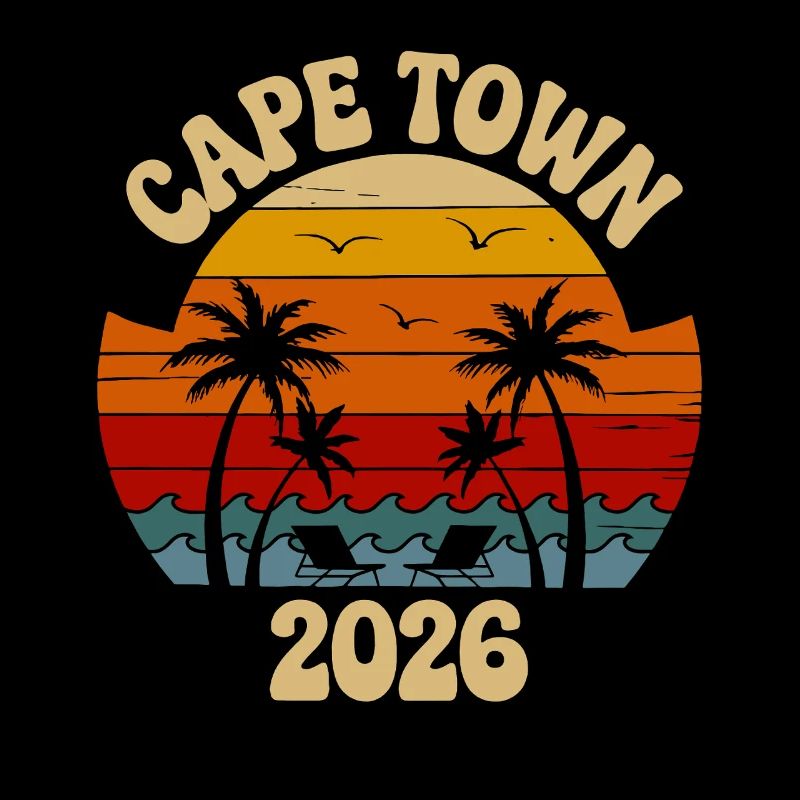 Cape Town 2026 Retro Sunset