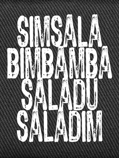 Simsalabimbambasaladusaladim