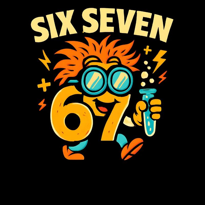 Six Seven 67 Idée de cadeau pour nerds sur l’humour scientifique