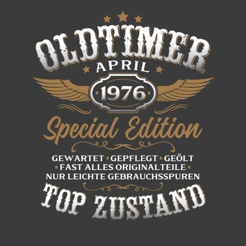 50. Geburtstag Geschenk Mann Oldtimer April 1976
