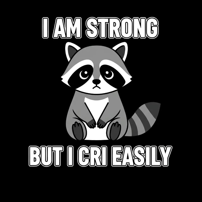 Strong raccoon: Allow feelings