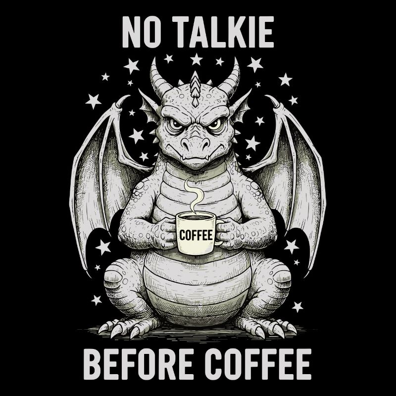 Pas de conversation avant Dragon Amoureux du Café