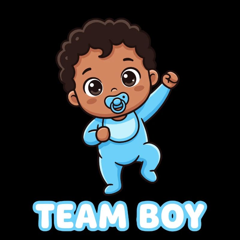Team Boy Bébé Mignon Design