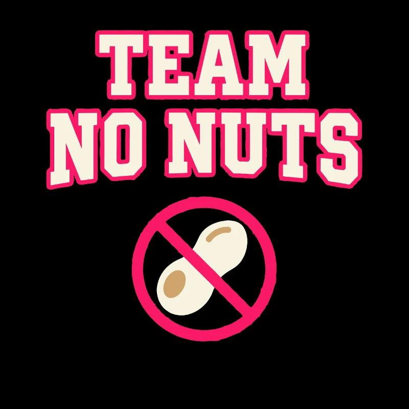 Team No Nuts mit Erdnuss Symbol