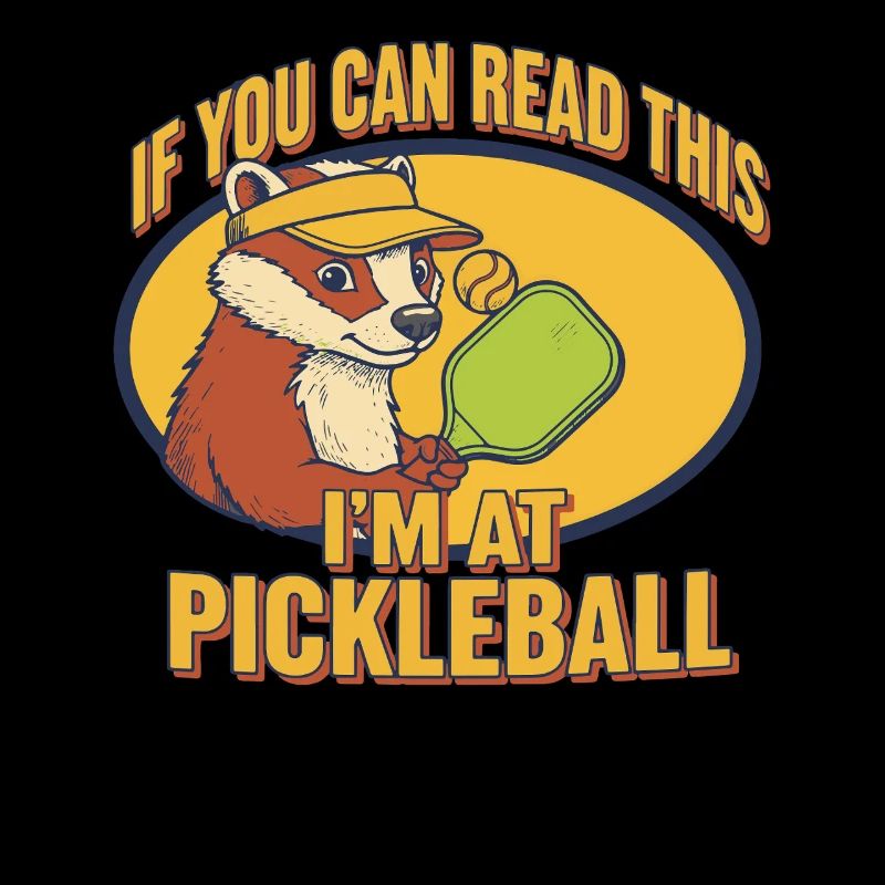 Pickleball If You Can Read This Im At Funny Player