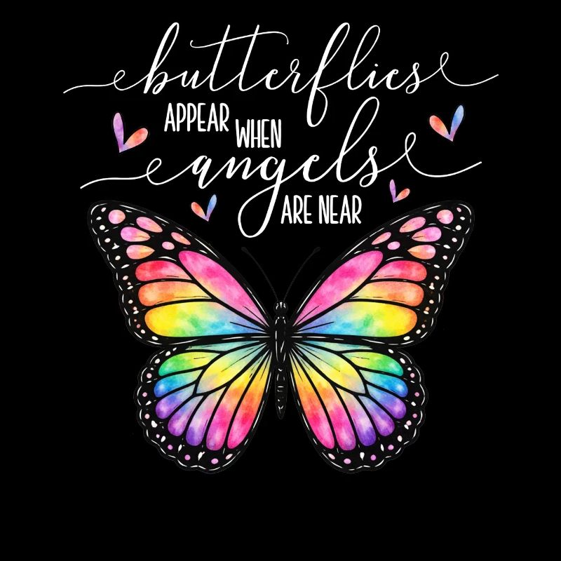 Graphique inspirant de fan papillon