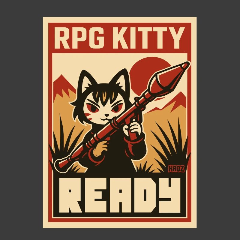 Affiche RPG Kitty Ready