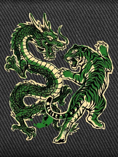 Chinesischer Drache Tiger