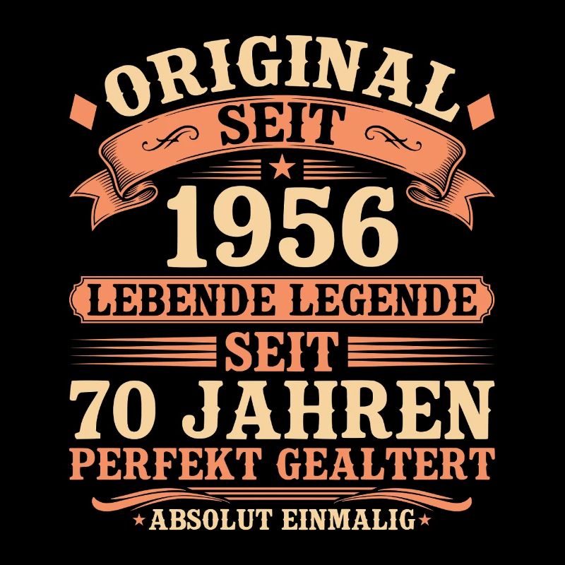 Original 1956 – Legendär & Vintage 70. Geburtstag