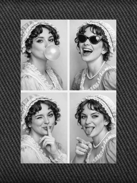 Jane Austen Fotocollage
