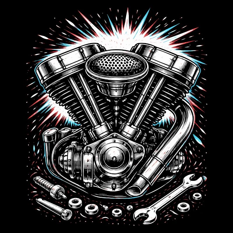 Conception du réglage des tournevis de moteur de moto