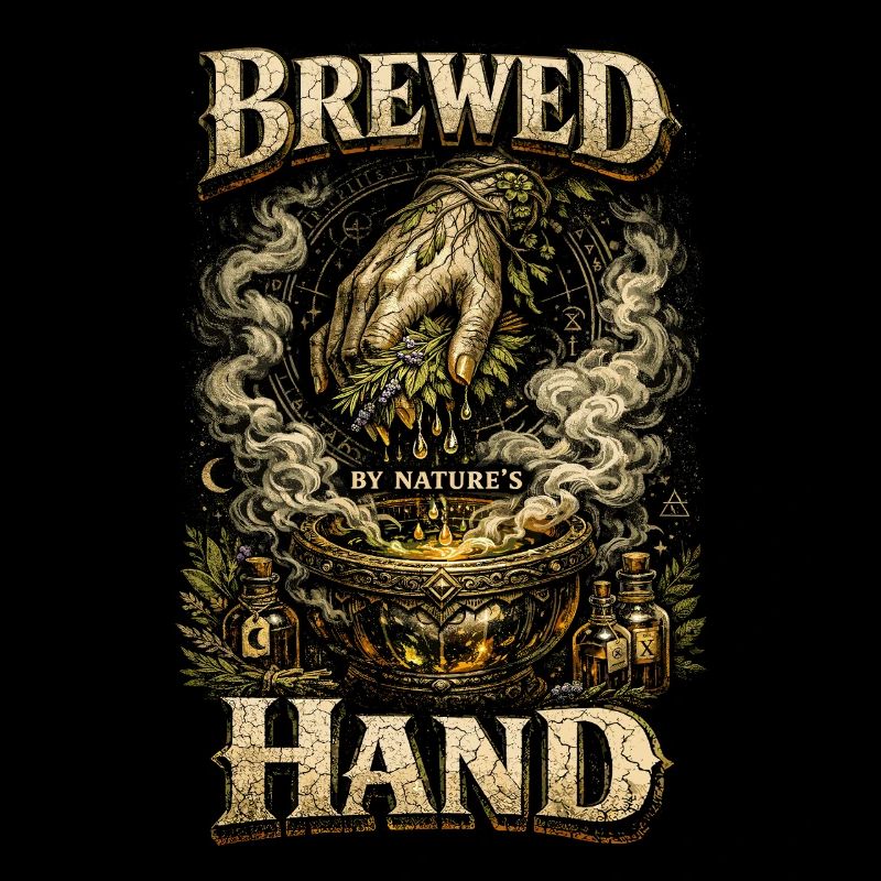 Pharmacist Herb Collector Brewed By Natures Hand