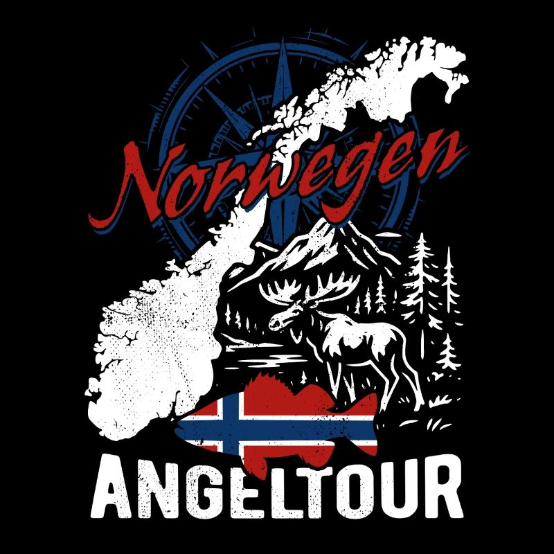 Norwegen Angeltour - Angler Geschenk