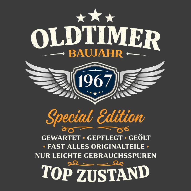 59. Geburtstag Geschenk Mann Oldtimer Vintage 1967