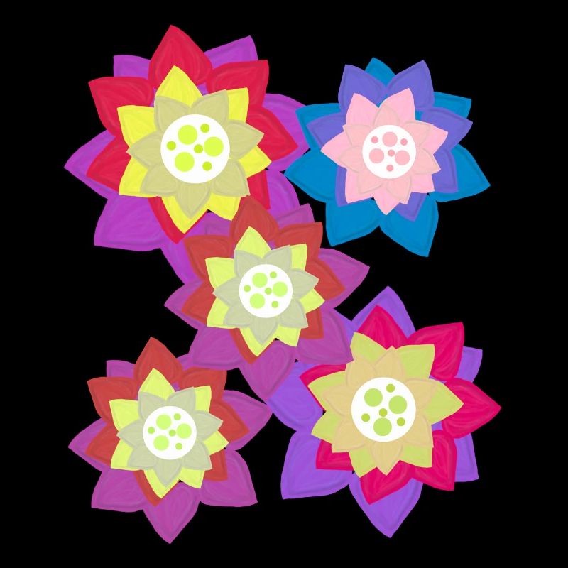 Mandala des Fleurs Fleurs en Fleurs