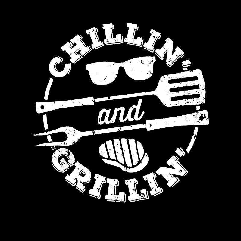 Grillin and Chillin BBQ Icon
