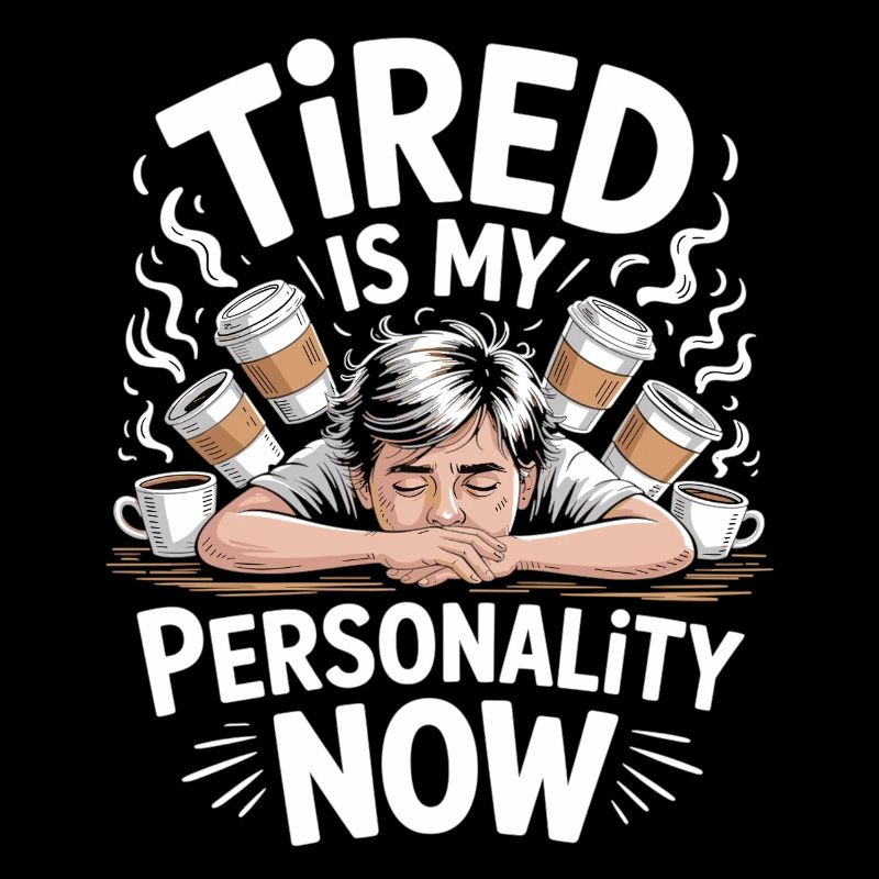 Coffee Shirt for Exhausted Teacher Gift Idea