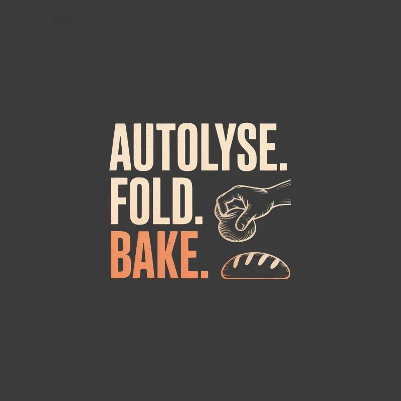 Autolyse Fold Bake Bread Art