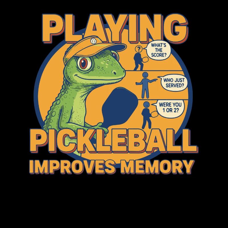 Pickleball Playing Improves Memory Funny Player