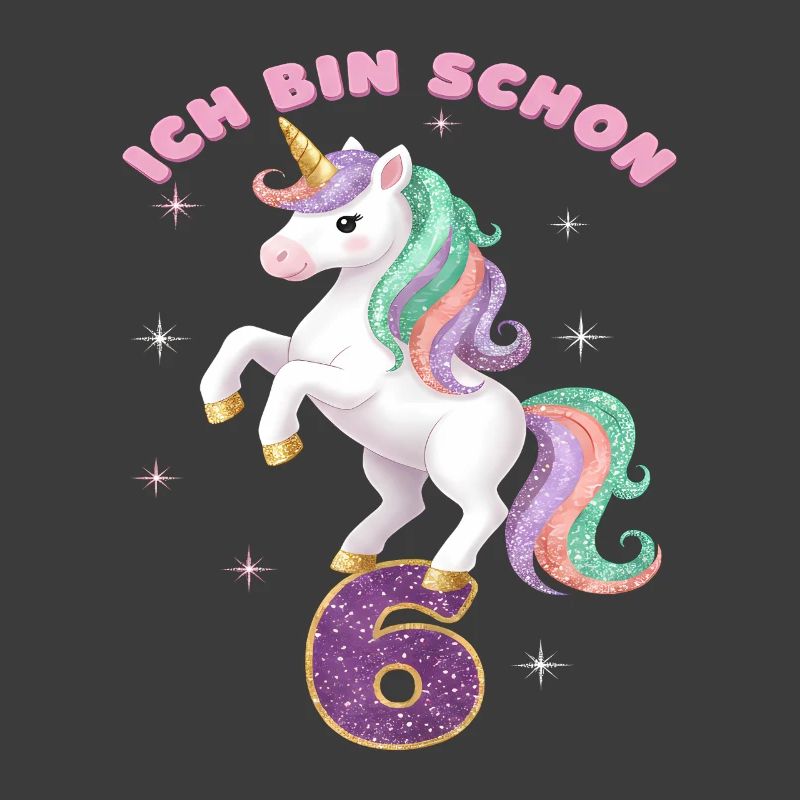 1. Geburtstag Einhorn Mädchen Ich bin schon 1