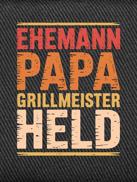 Ehemann Papa Grillmeister Held