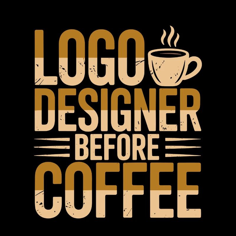 Logo Designer Before Brand Designer Coffee Lover