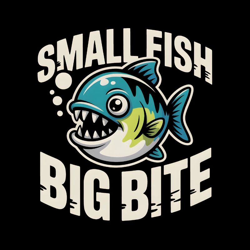 Petit poisson, grosse bouchée | Humour de piranha