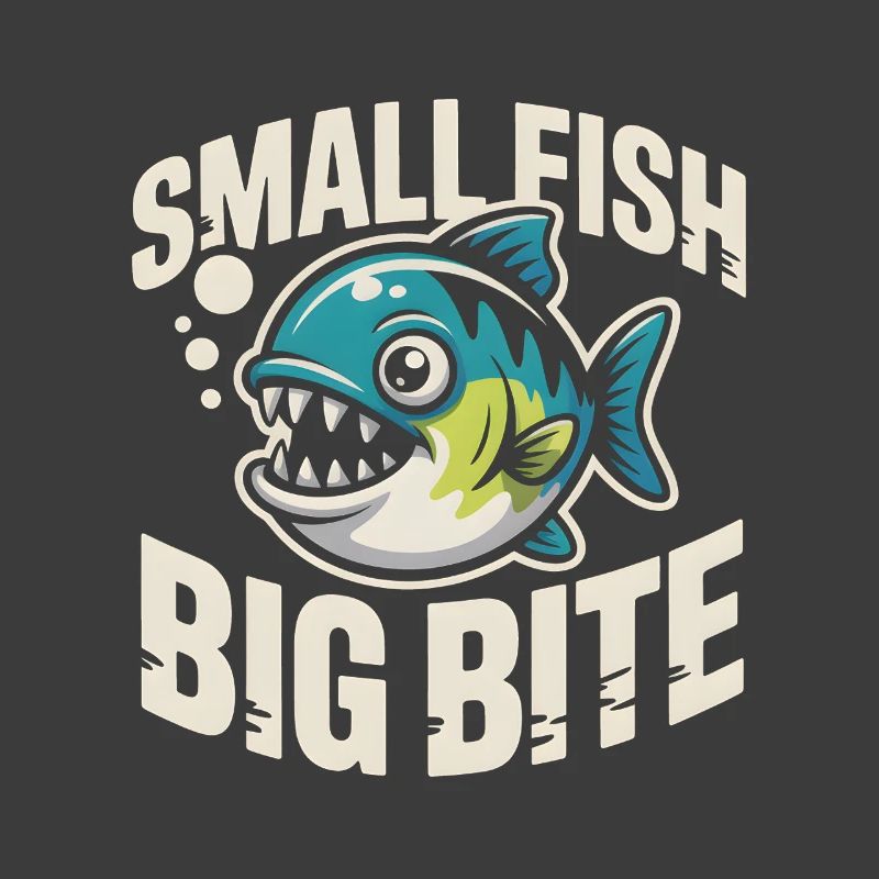 Small fish, big bite | Piranha Humor