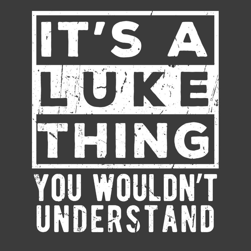 C’est une chose de Luke que tu ne comprendrais pas