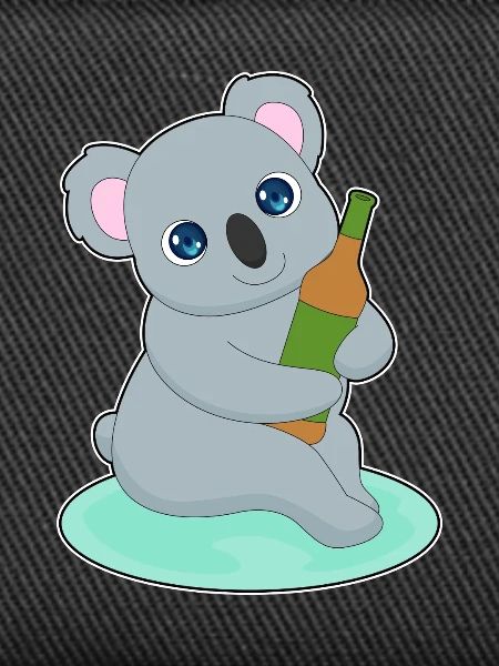 Koala Flasche Bier