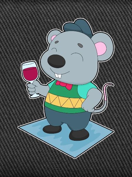 Mouse Red Wine