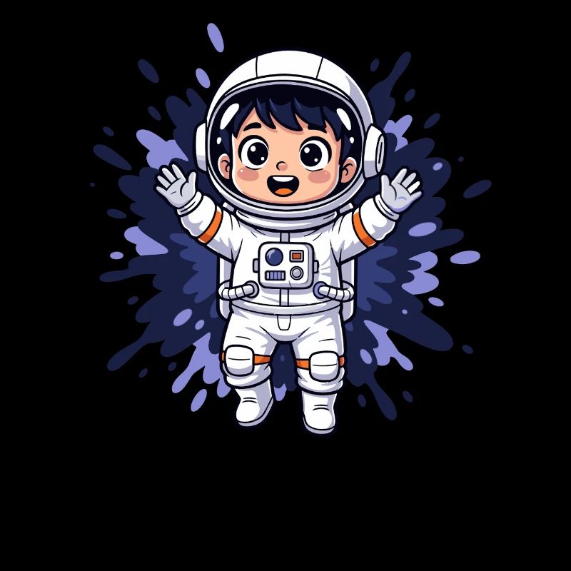 Kleiner Astronaut Weltraumheld