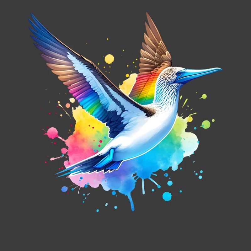 Blue-footed boobies gift