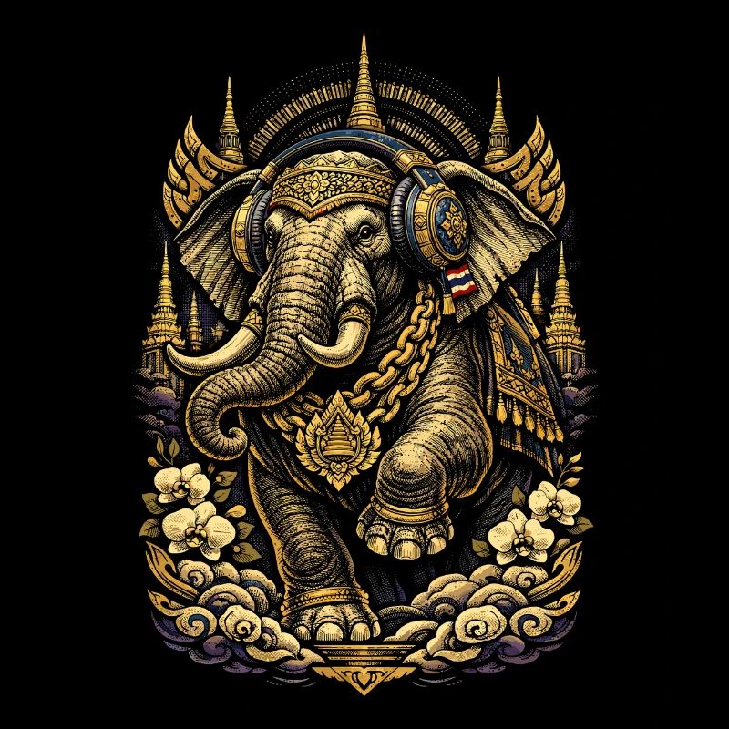 Thailand Thai Pride Elefant