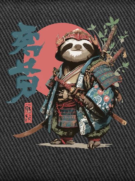 Samurai Sloth Warrior