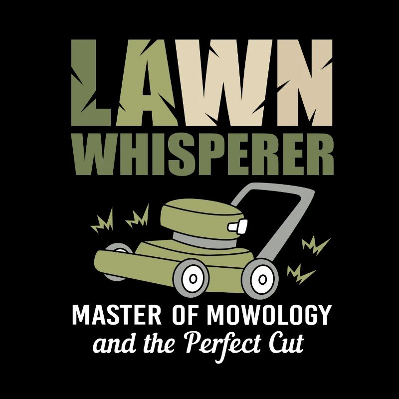 Lawn mower lawn (meadow)