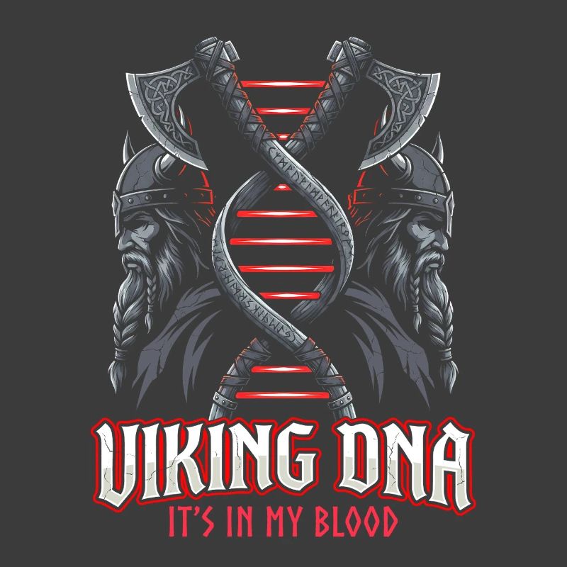 Symbole de hache à ADN viking – C’est dans le sang