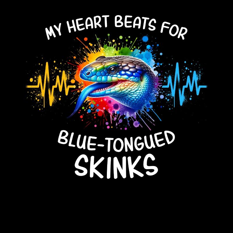 Bluetongue Skink Heartline