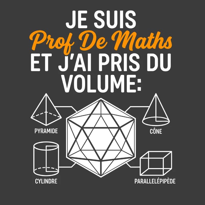 Prof de Maths Volume Humour