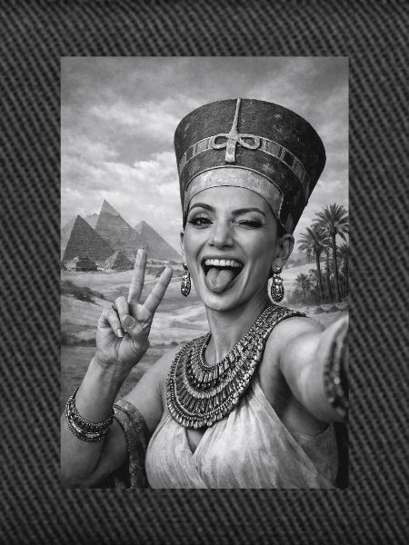 Nefertiti Selfie Portrait