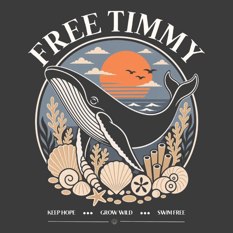 Humpback Whale Timmy Hope Statement Merch