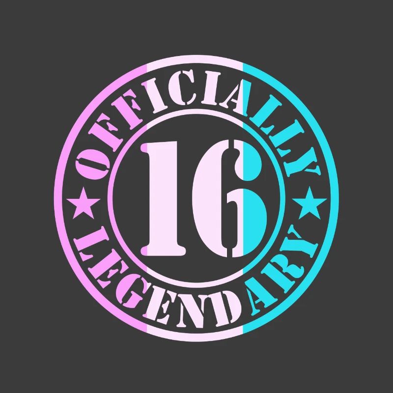 16. Geburtstag Junge Mädchen Legende Level 16